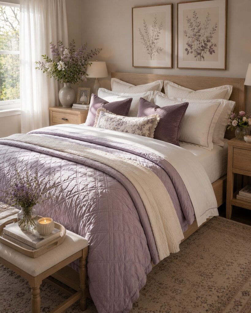 27 unique bedding combo ideas lavender white