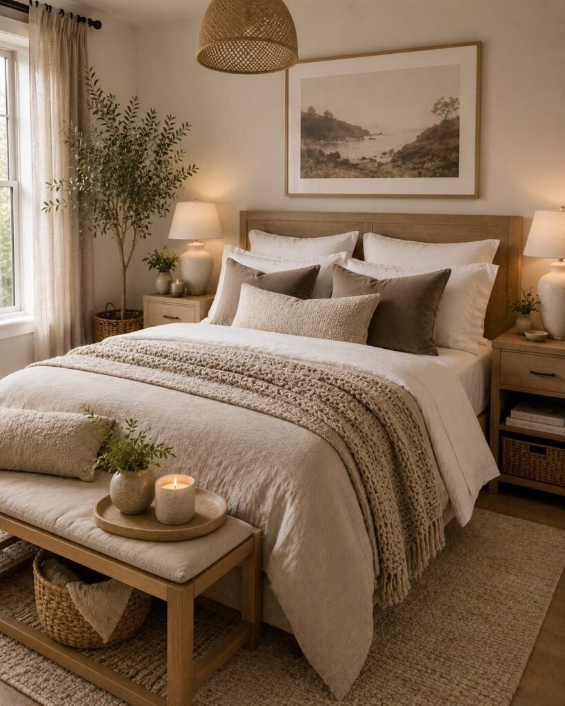 27 unique bedding combo ideas neutral layers
