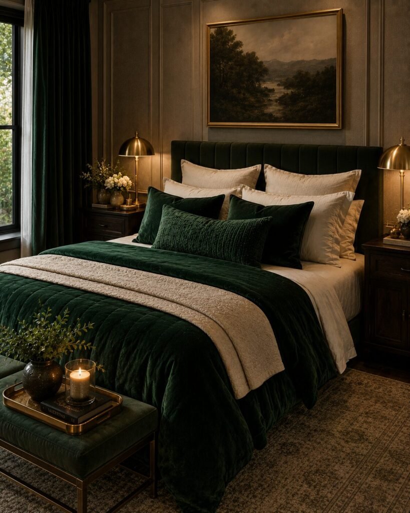 27 unique bedding combo ideas emerald ivory