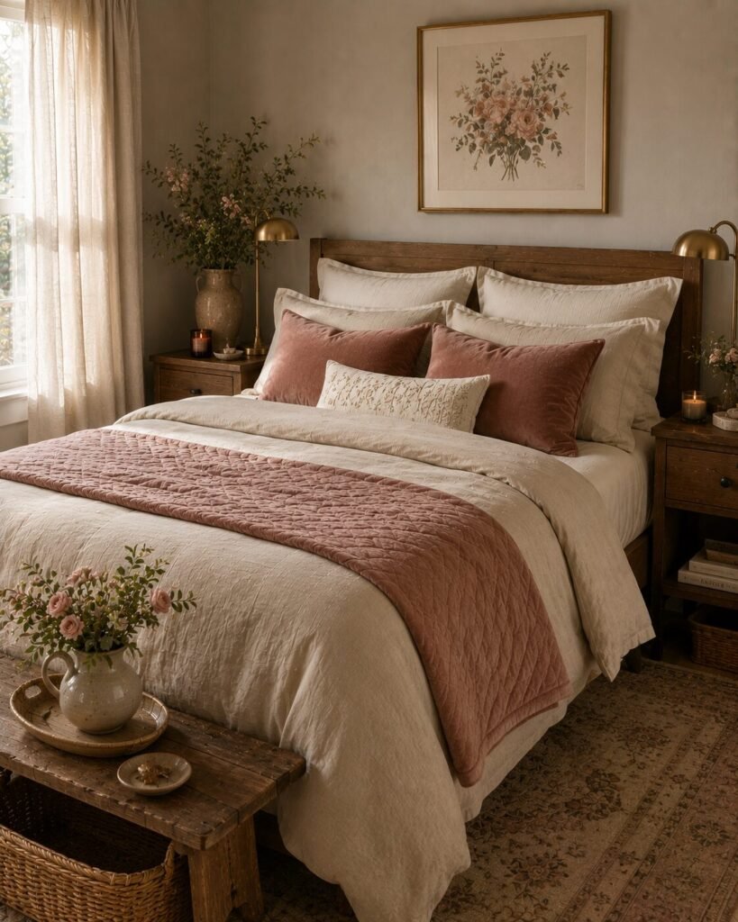 27 unique bedding combo ideas dusty rose beige