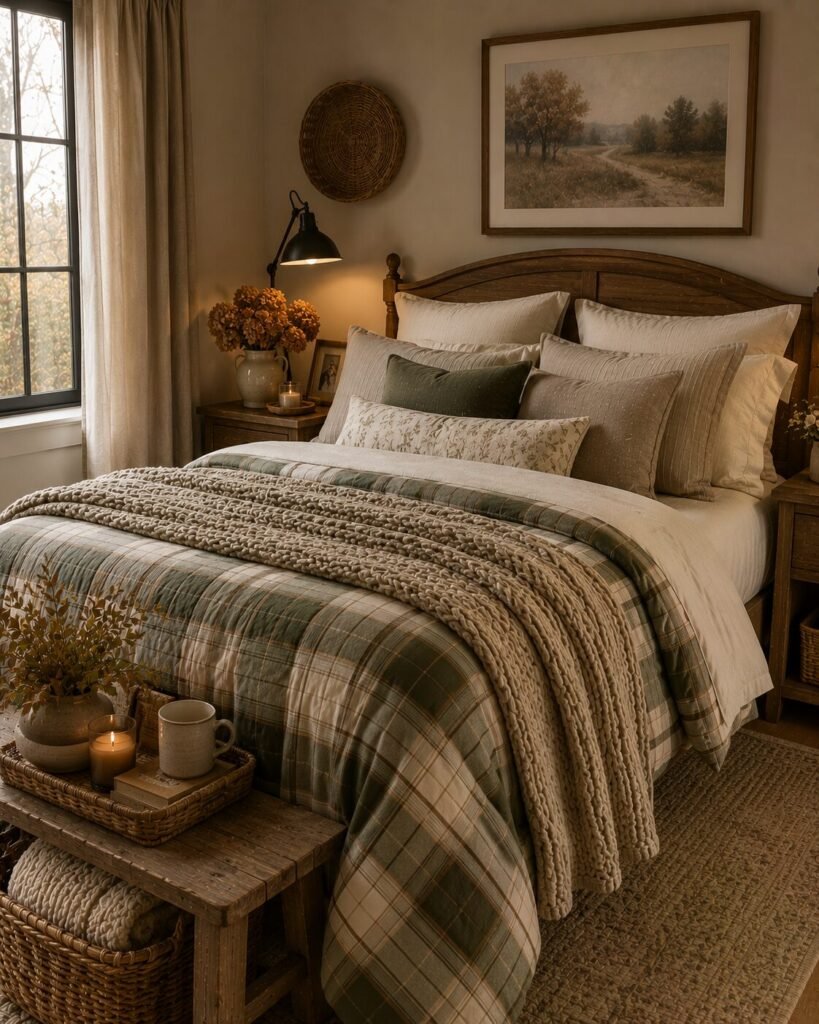 27 unique bedding combo ideas plaid cream