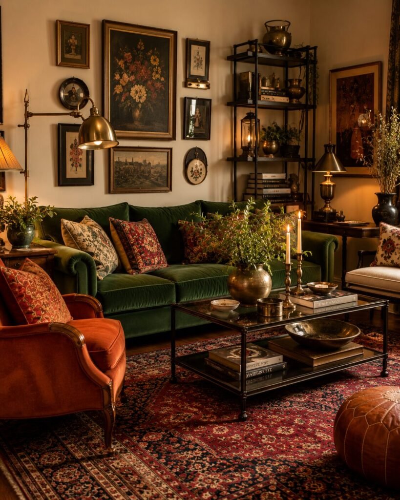 Cozy eclectic home ideas 14 Cozy eclectic home ideas mixed metals