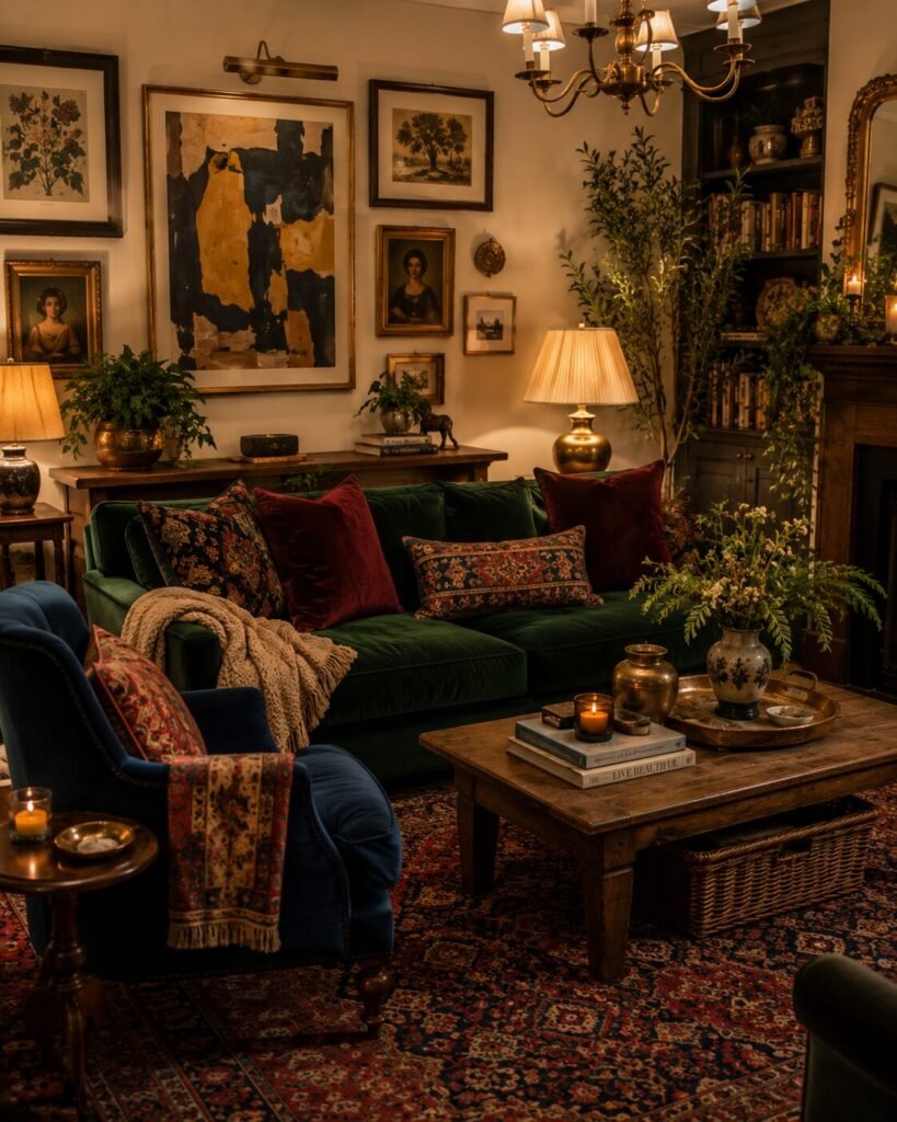 Cozy eclectic home ideas 7 Cozy eclectic home ideas jewel tones