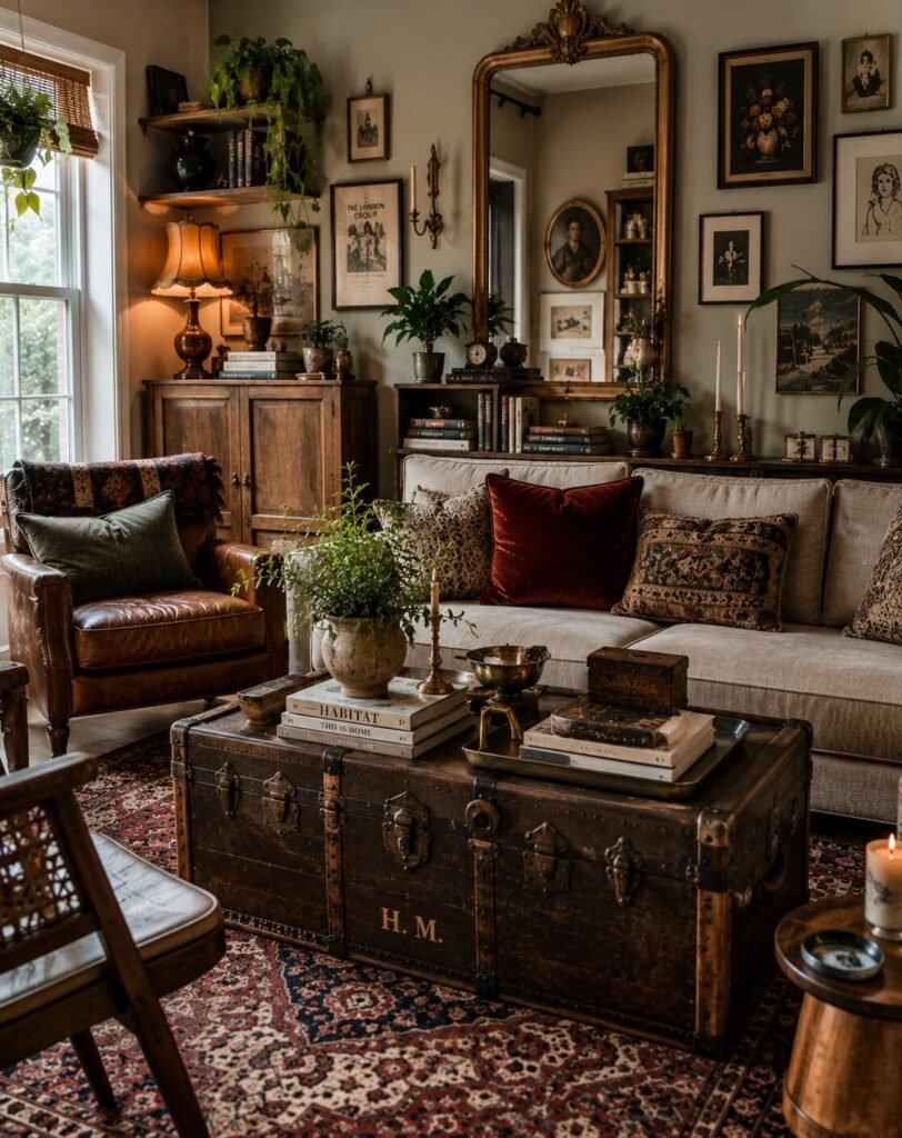 Eclectic living room ideas 10 Eclectic living room ideas with vintage finds