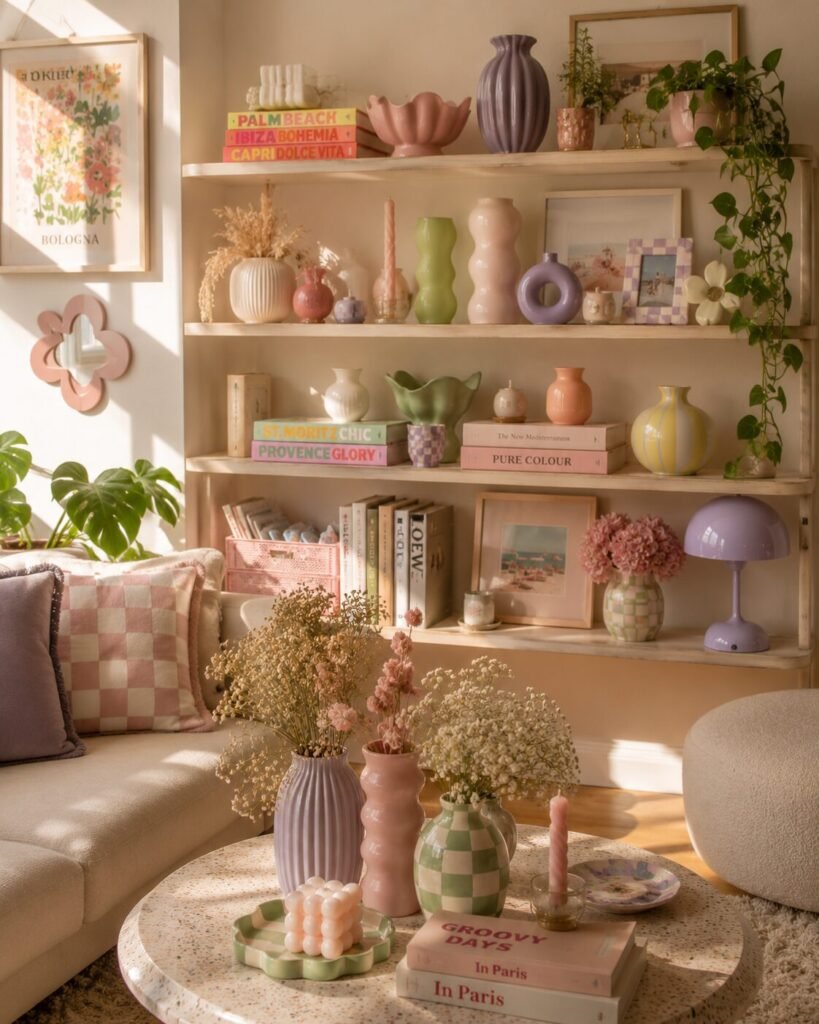 Cute apartment decoration on a budget vases