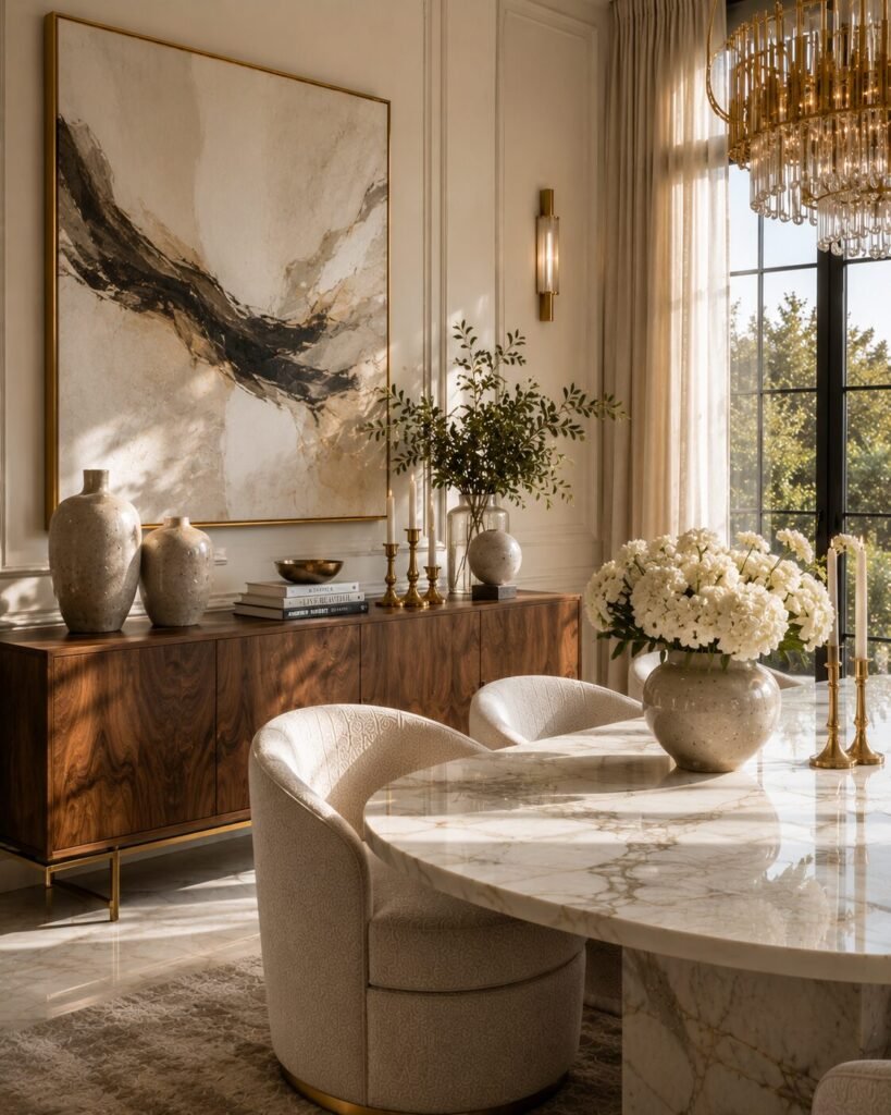 Dining room decoration ideas luxury sideboard