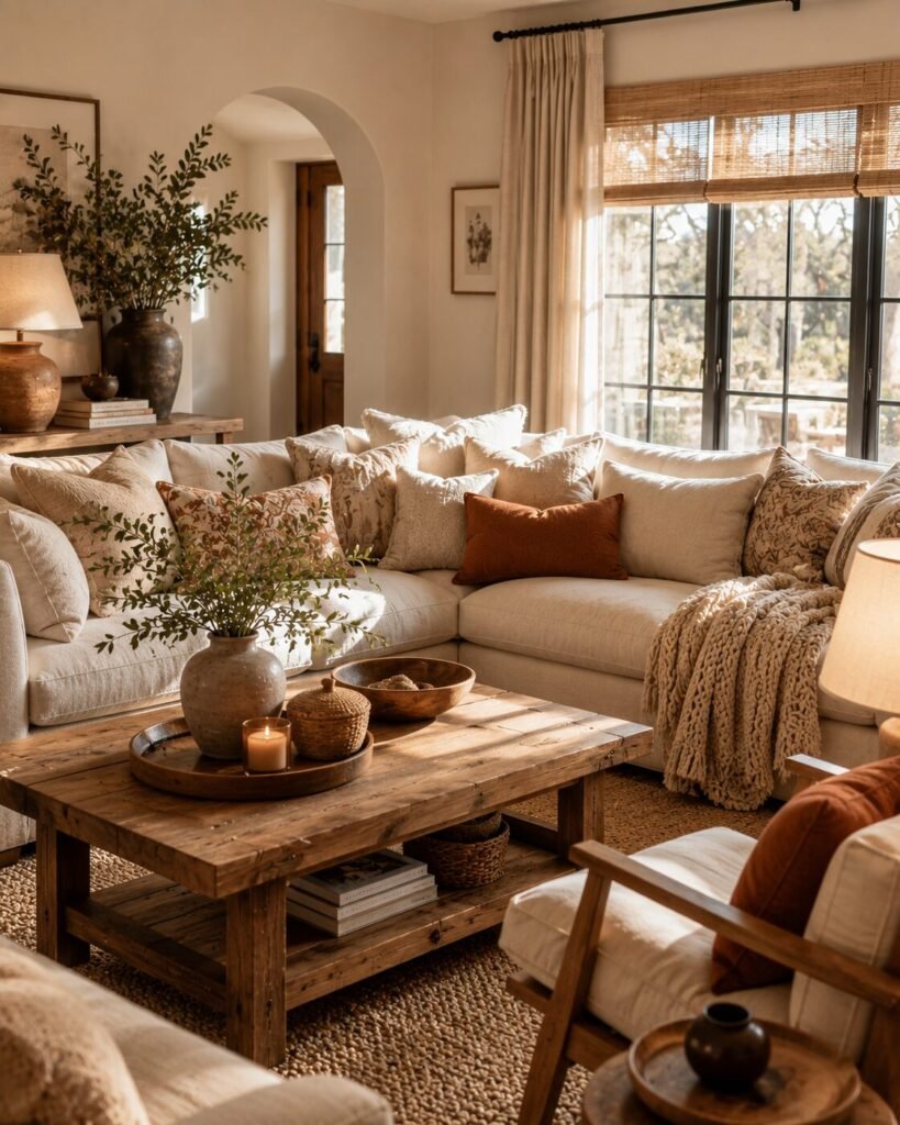  15 cozy home ideas with warm neutrals