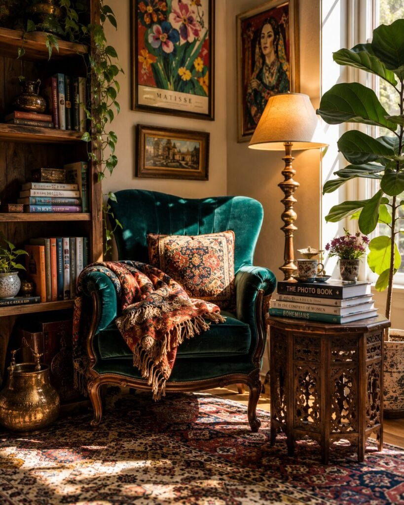 Eclectic living room ideas 14 Eclectic living room ideas for reading corners
