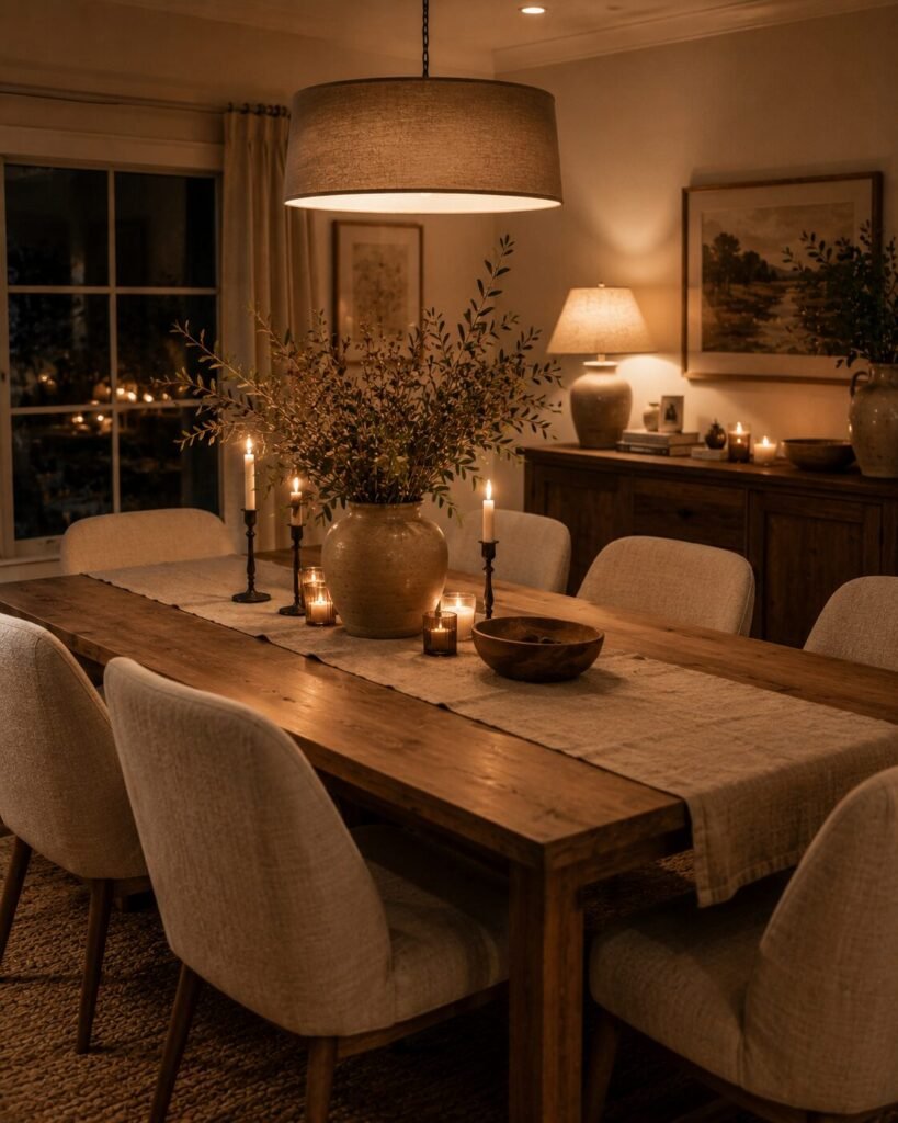 15 cozy home ideas for dining rooms
