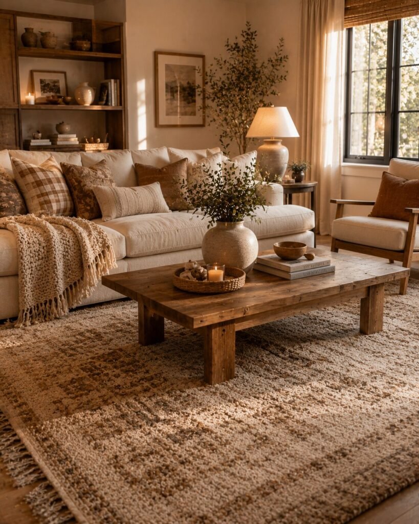 15 cozy home ideas with plush rugs