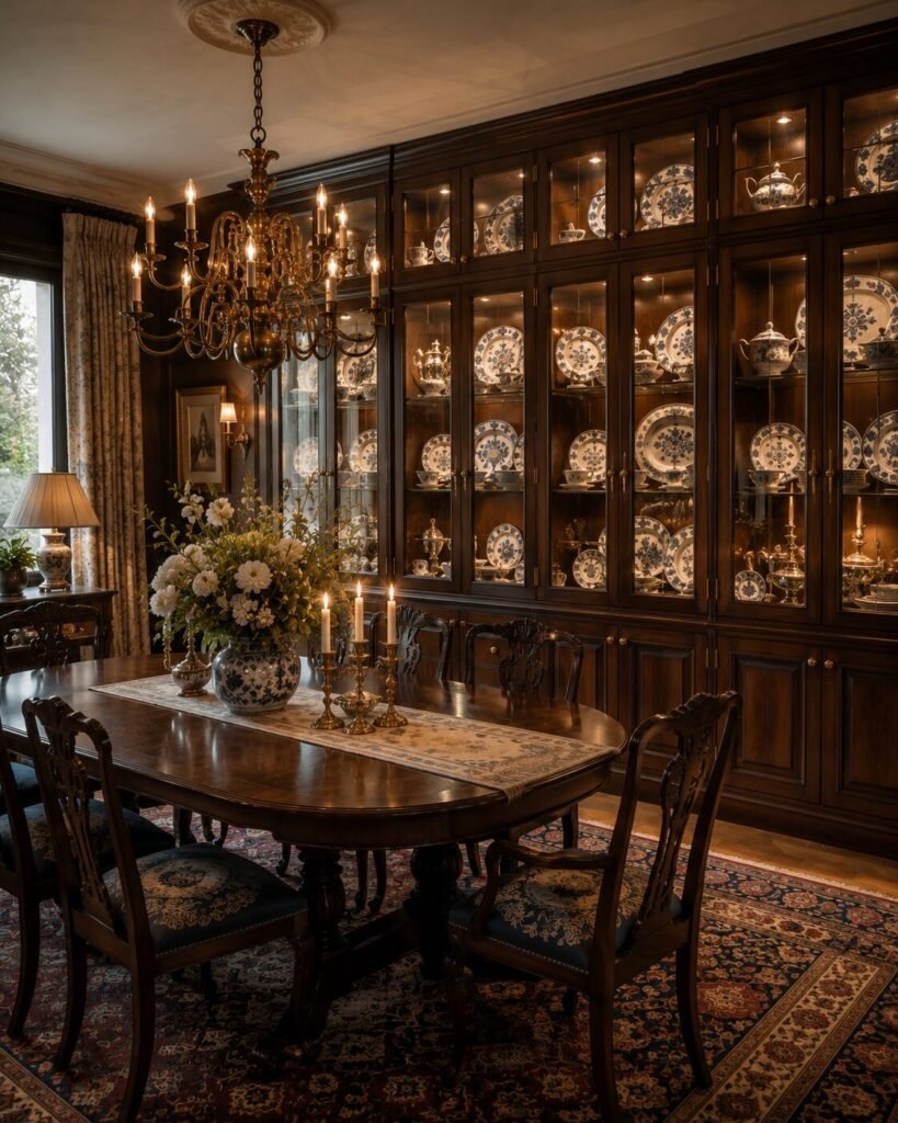 17 dining room wall decor ideas china cabinet