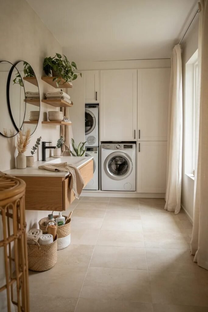 laundry room bathroom combo ideas 11 Scandinavian laundry room bathroom combo ideas