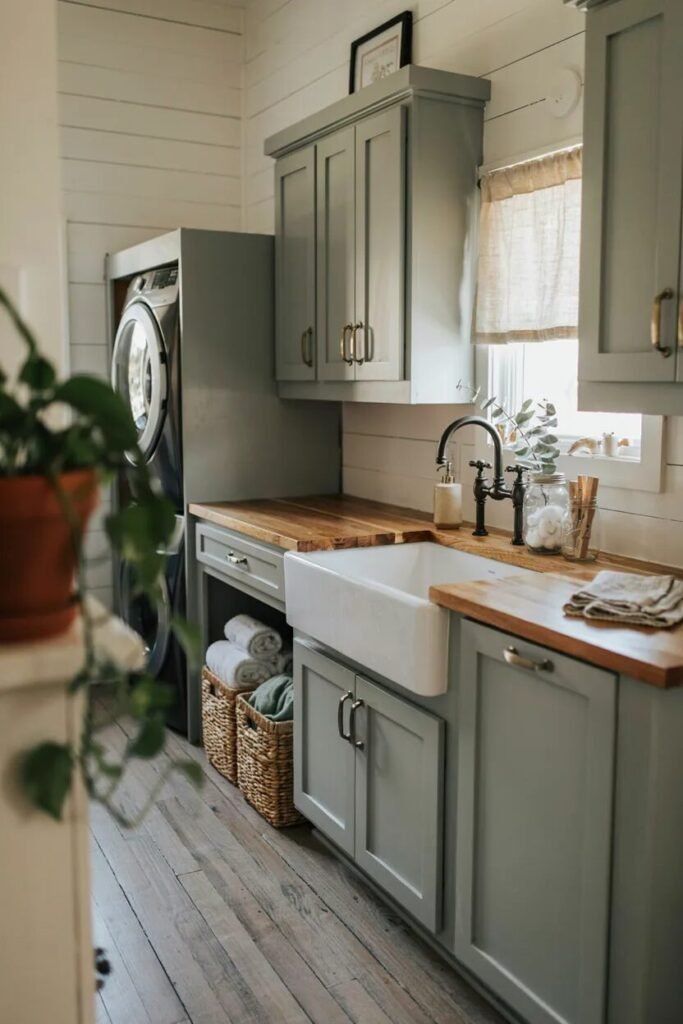 laundry room bathroom combo ideas 13 Farmhouse laundry room bathroom combo ideas