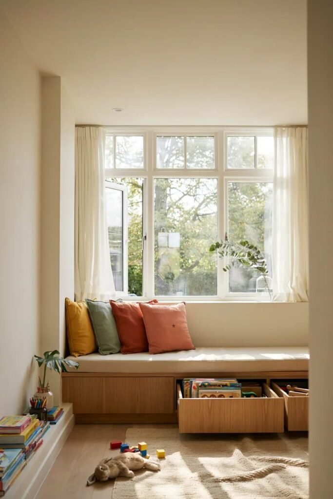 Window seat ideas 12 Kid-friendly window seat ideas playroom