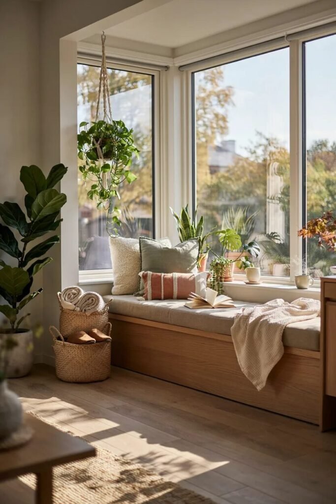 Window seat ideas 14 Botanical window seat ideas with plants