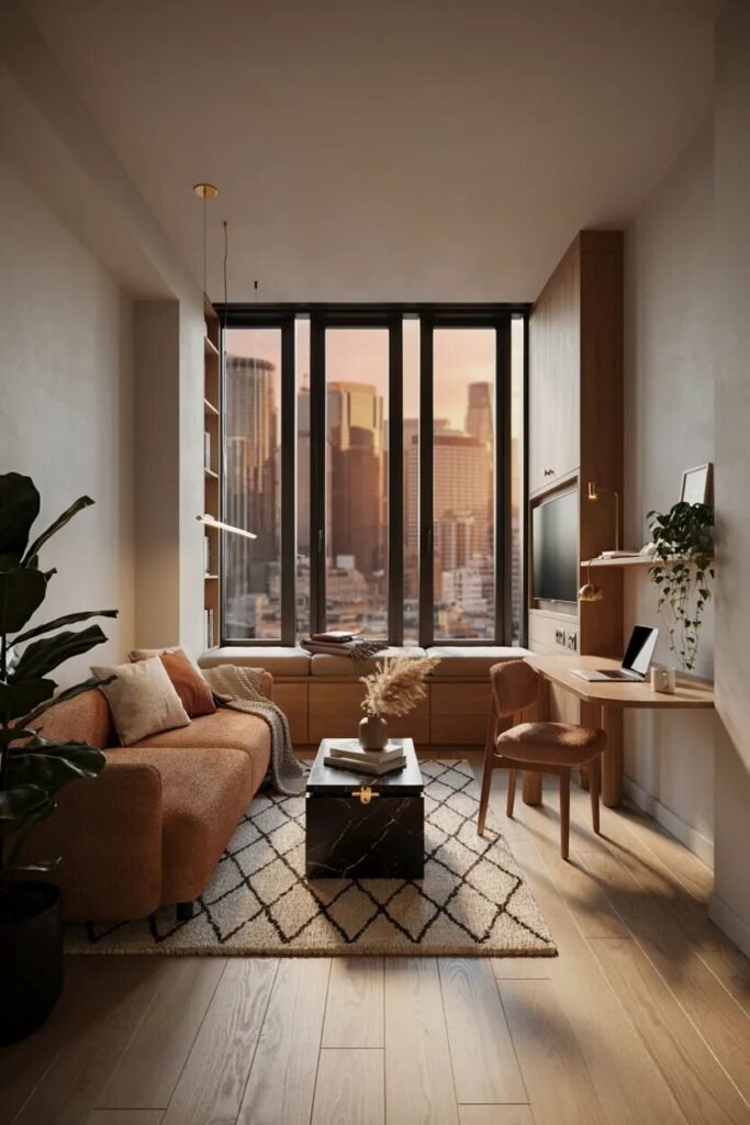 Small studio apartment ideas 3 Luxury small studio apartment ideas furniture