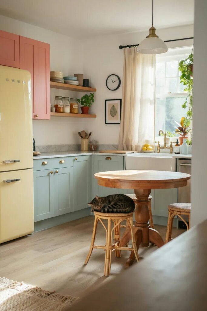 Dopamine kitchen decor ideas 15 dopamine kitchen decor ideas vintage modern