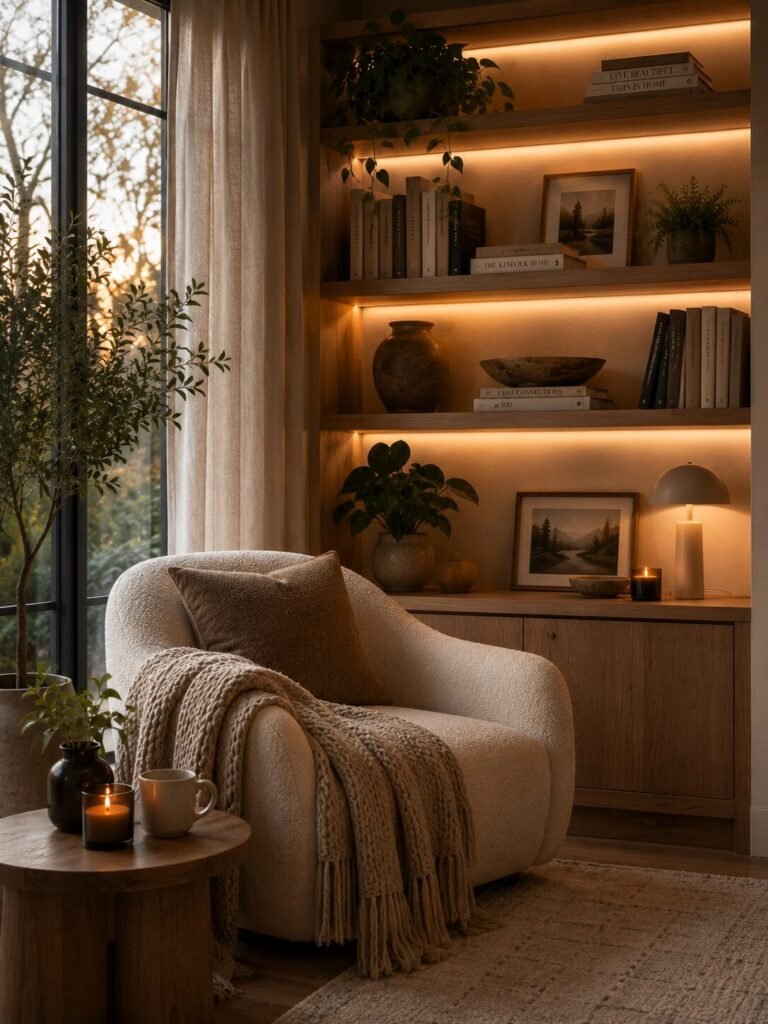 Unique led light ideas 6 Unique LED light ideas reading nook