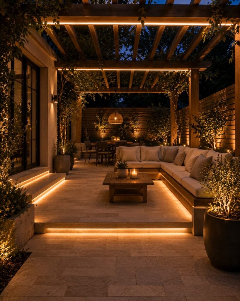 Unique led light ideas 20 Unique LED light ideas outdoor patio