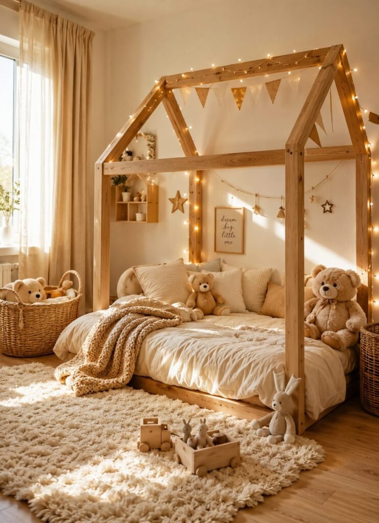 House bed 17 toddler room ideas