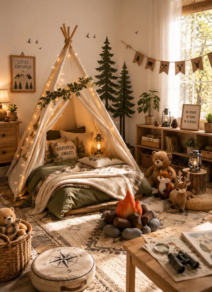 Indoor camping 17 toddler room ideas