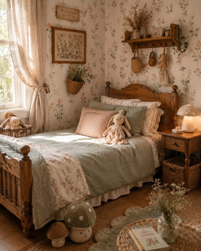 Cottagecore 17 toddler room ideas