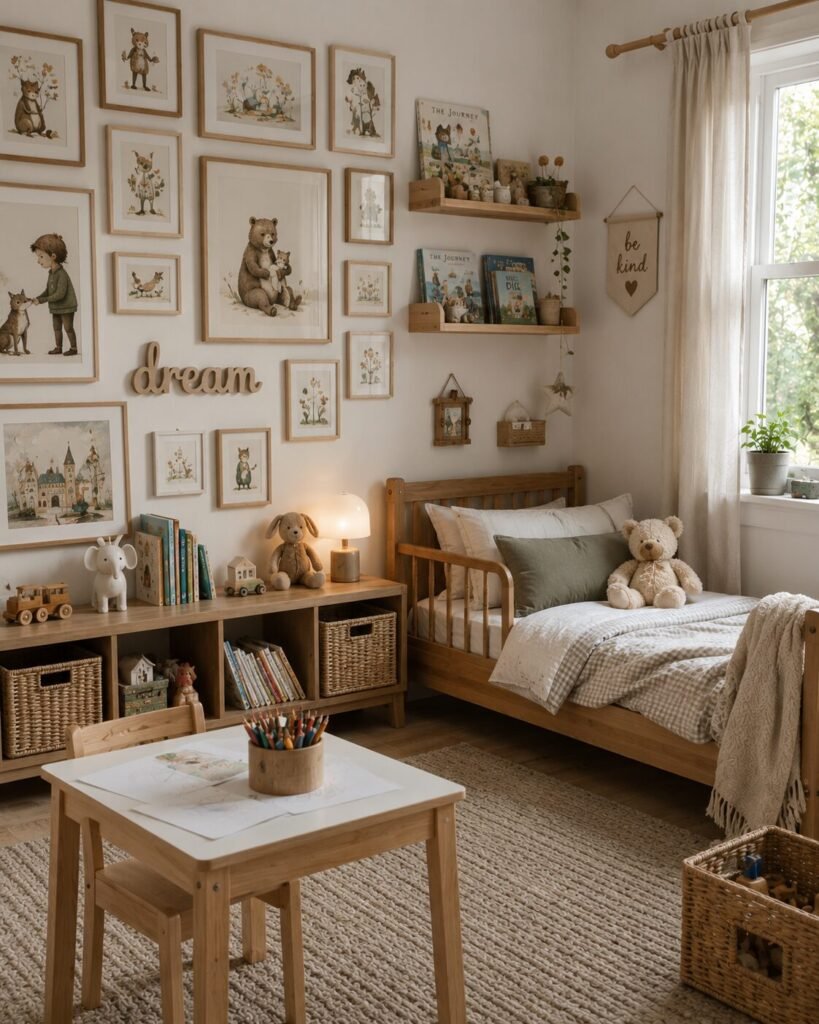 Gallery wall 17 toddler room ideas