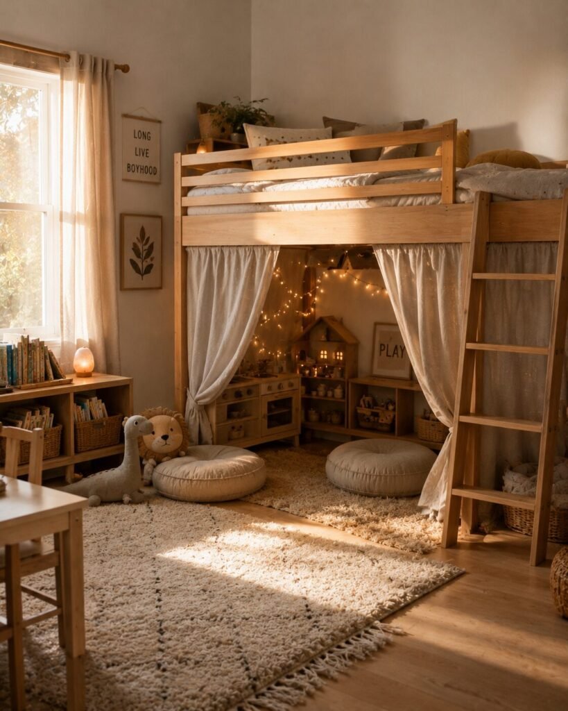Loft hideaway 17 toddler room ideas