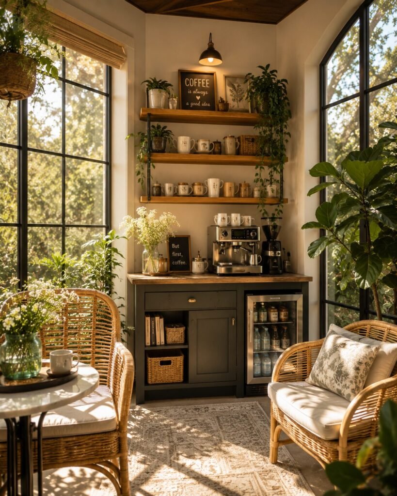 20 sunroom ideas 7 20 sunroom ideas coffee bar