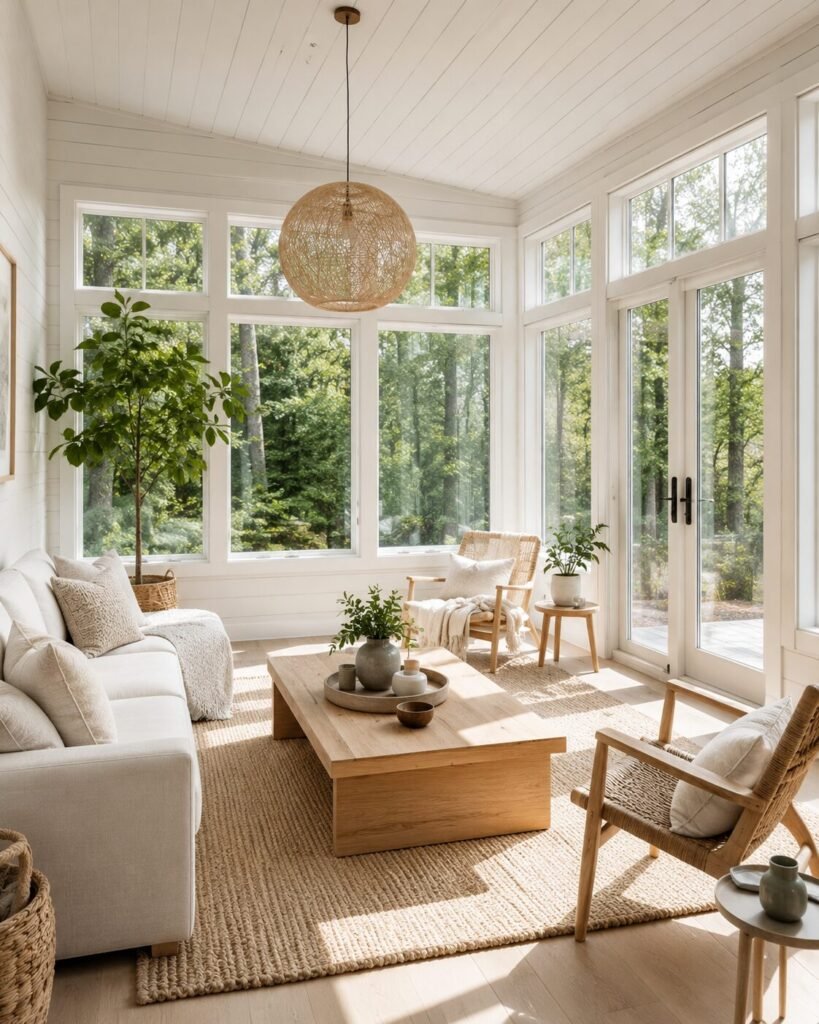 20 sunroom ideas 13 20 sunroom ideas Scandinavian style