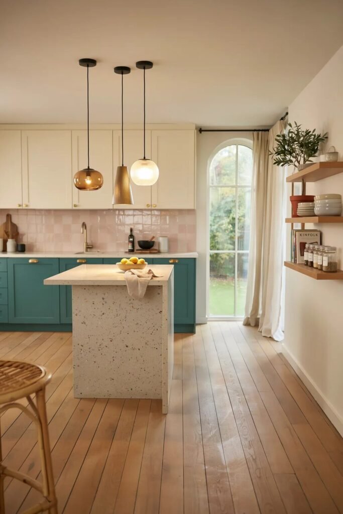 Dopamine kitchen decor ideas 19 dopamine kitchen decor ideas statement lighting
