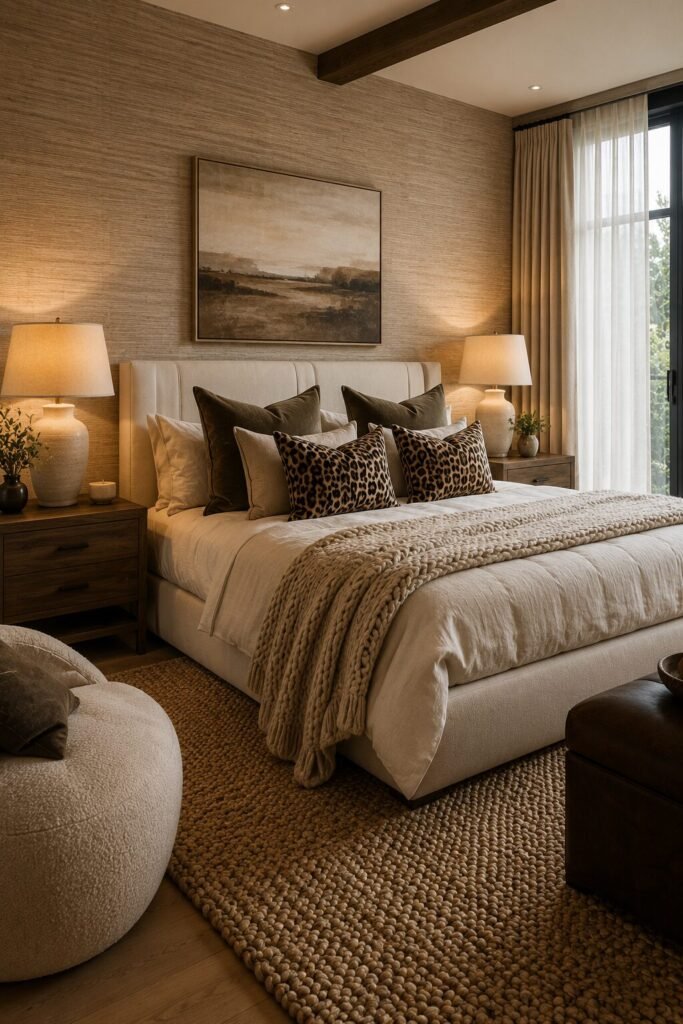 20 leopard print bedroom ideas 3 20 leopard print bedroom ideas pillows