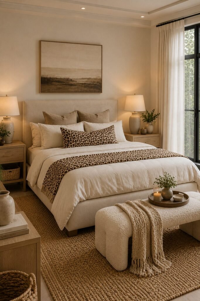 20 leopard print bedroom ideas 4 20 leopard print bedroom ideas neutrals