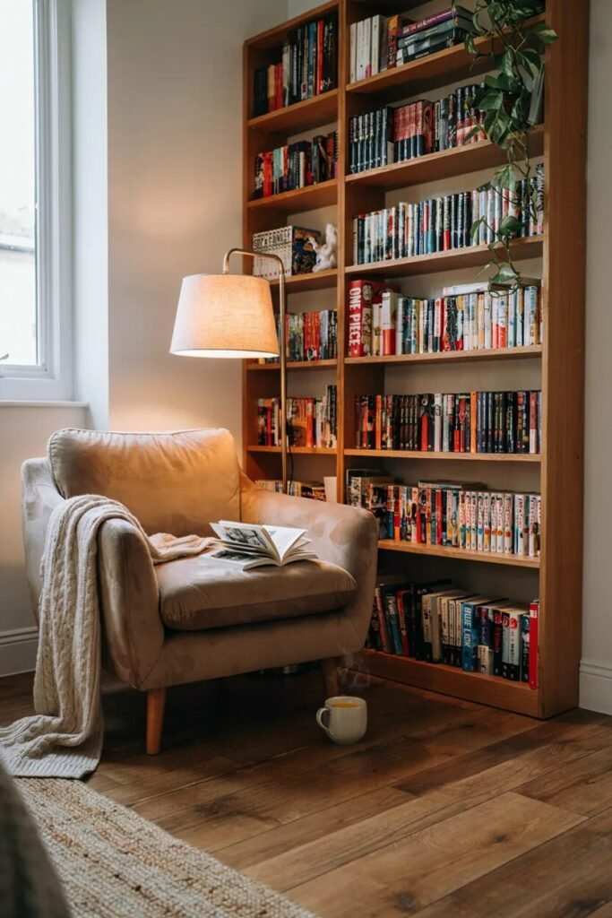 15 manga shelf ideas 5 Corner 15 manga shelf ideas