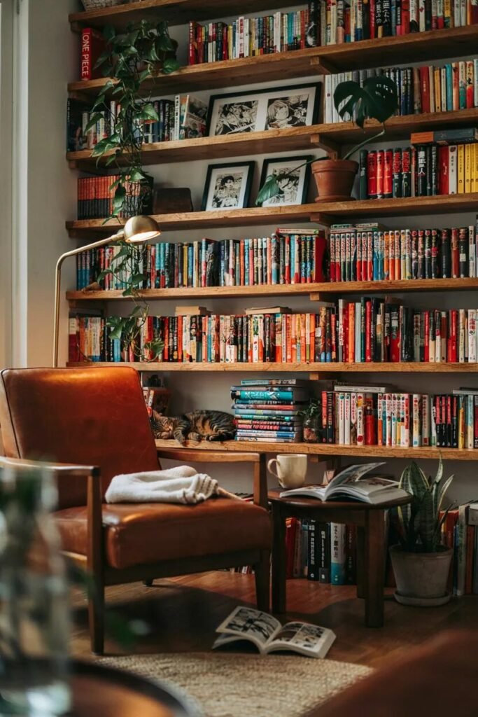15 manga shelf ideas 8 Rustic 15 manga shelf ideas