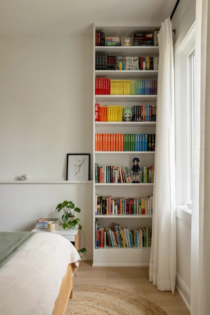 15 manga shelf ideas 9 Rainbow 15 manga shelf ideas