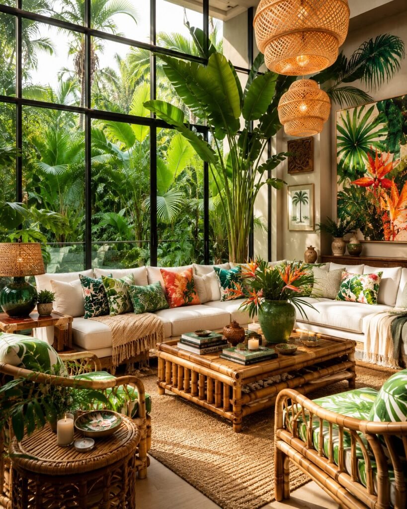 27 apartment room ideas 6 Tropical 27 apartment room ideas
