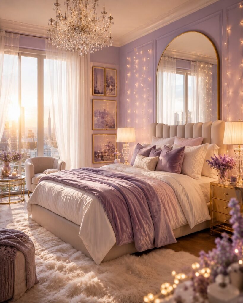 27 apartment room ideas 13 Lavender 27 apartment room ideas