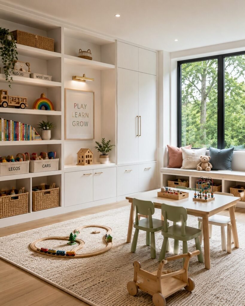 Playroom inspiration ideas 3 Toy storage playroom inspiration ideas