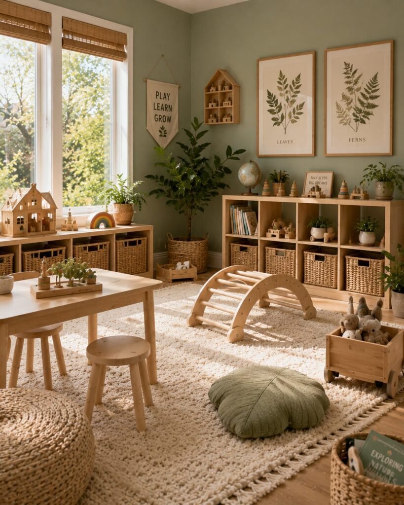 Playroom inspiration ideas 15 Nature playroom inspiration ideas design