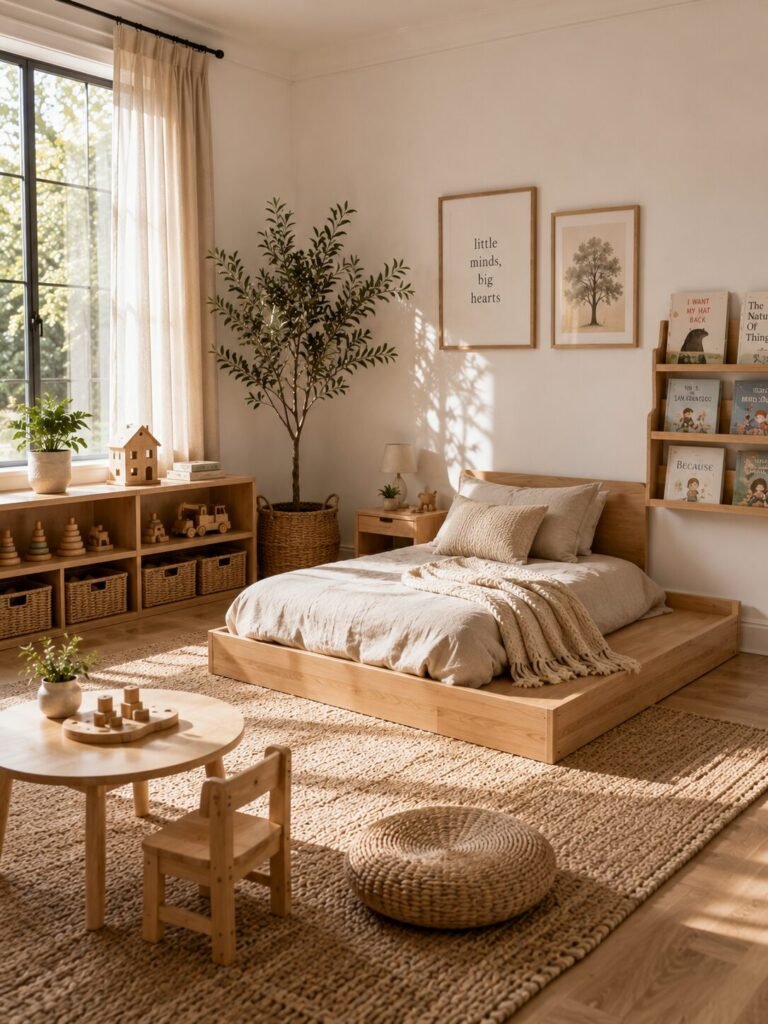 18 Montessori room ideas wooden furniture