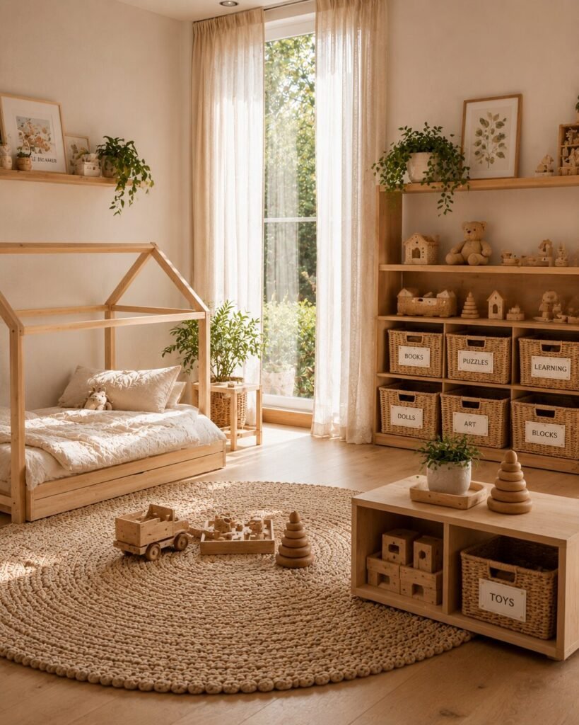 18 Montessori room ideas toy rotation