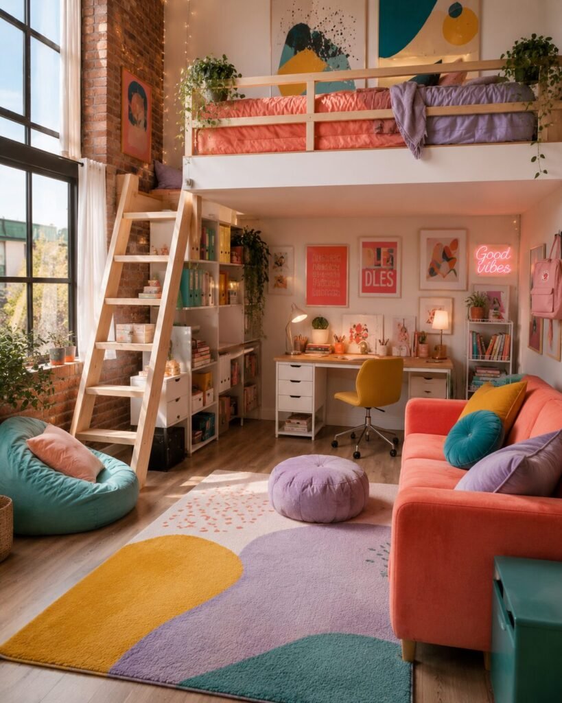 Bloxburg teen room ideas 21 Colorful bloxburg teen room ideas