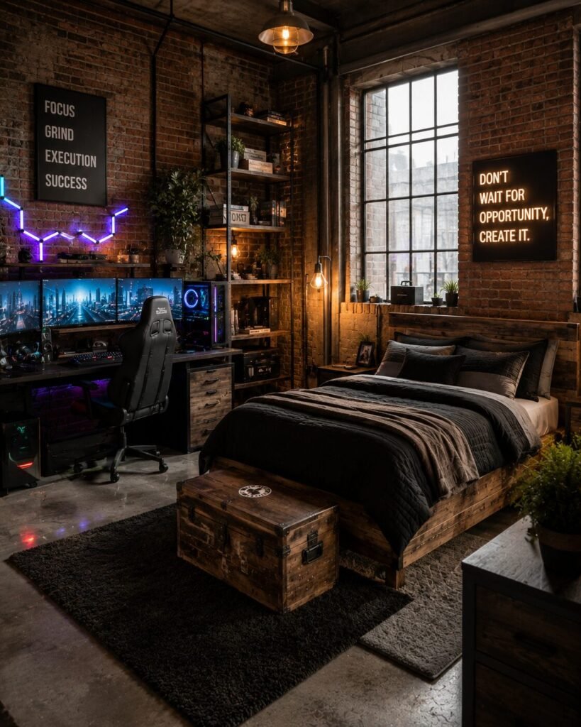 Bloxburg teen room ideas 23 Industrial bloxburg teen room ideas