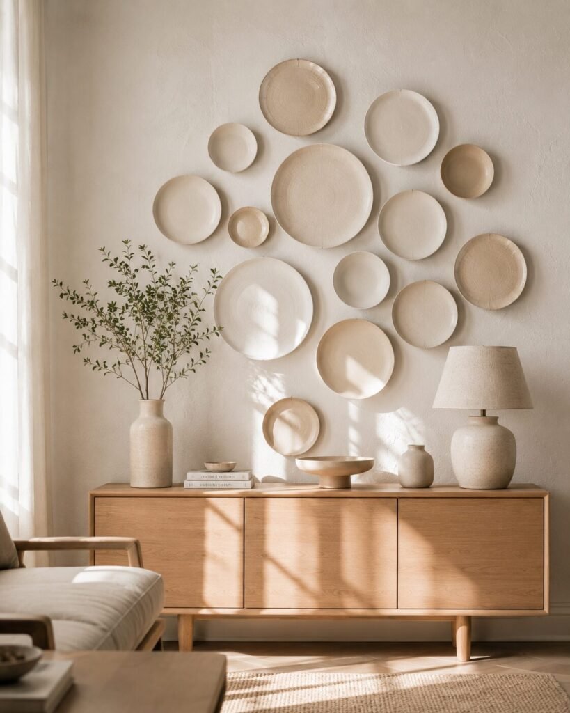 Plate wall ideas 10 Minimalist plate wall ideas design
