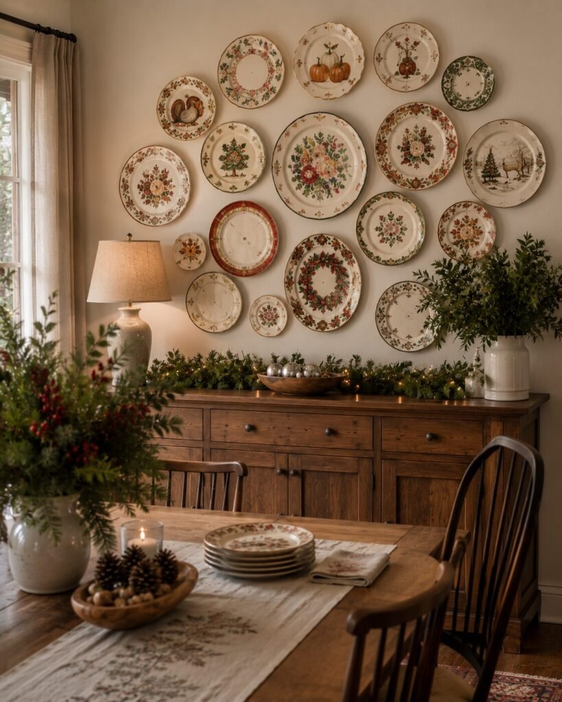 Plate wall ideas 15 Seasonal plate wall ideas décor