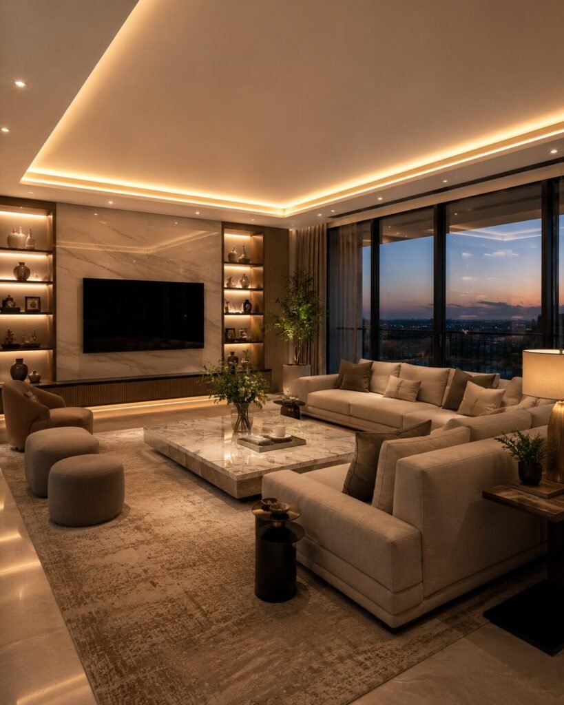 19 pvc false ceiling ideas 4 LED 19 PVC false ceiling ideas