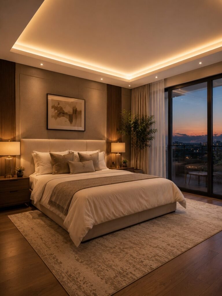 19 pvc false ceiling ideas 11 Bedroom 19 PVC false ceiling ideas