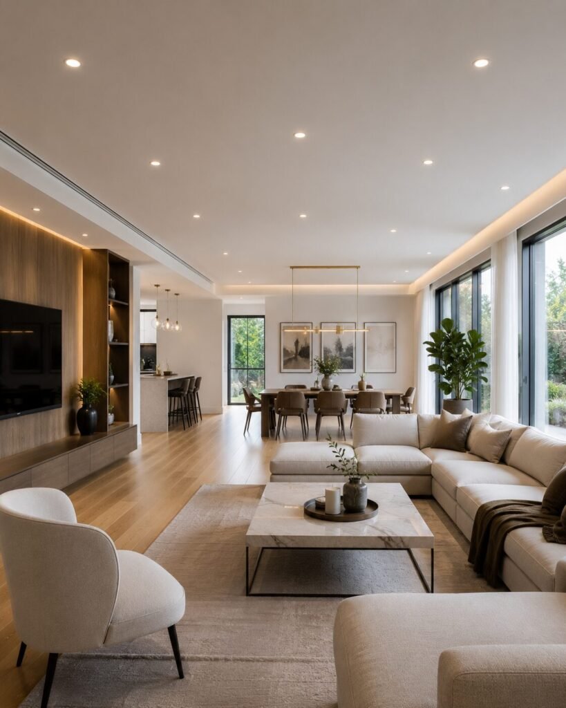 19 pvc false ceiling ideas 8 Spotlight 19 PVC false ceiling ideas