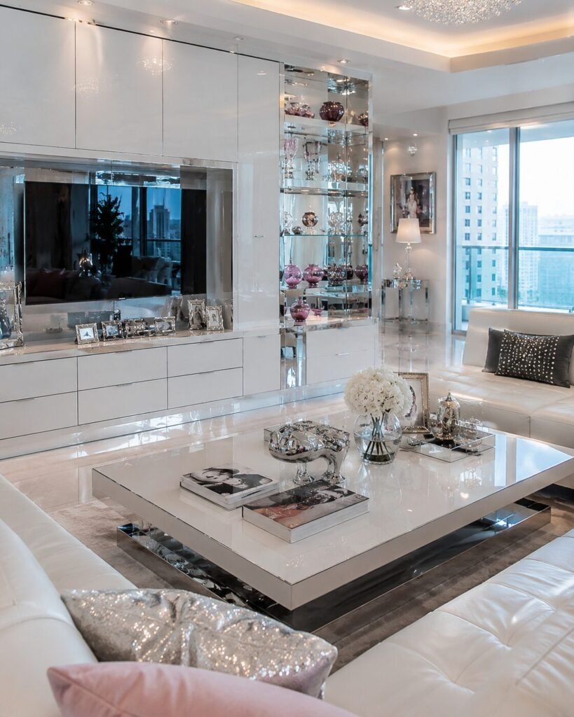 Y2K Living Room Ideas 6 Glossy Y2K living room ideas